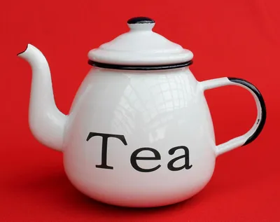 Obrázek produktu pro Konvice 582AB smaltovaná konvice na vodu 14 cm Konvice na kávu smaltovaná nostalgie / Barva: TEA White