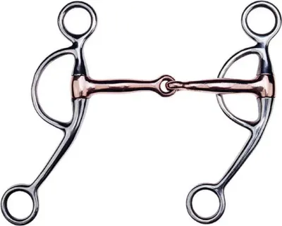 Produktbild von FEELING Trainingskandare mit Kupfer, Größe:Mundstück 135 mm Mundstückstärke 13 mm