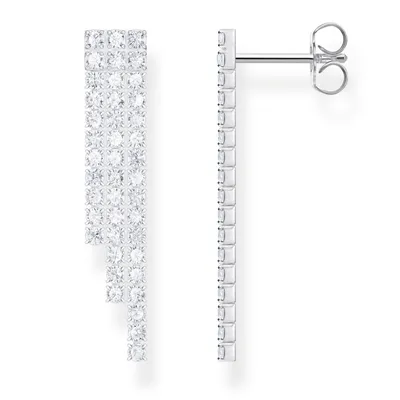 Image de THOMAS SABO Boucles d'oreilles cascade pierres blanches H2309-051-14