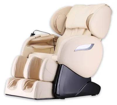 Produktbild von HOME DELUXE - Massagesessel SUENO Beige - inkl. komplettem Zubehör I Massagestuhl Relaxsessel mit Wärmefunktion