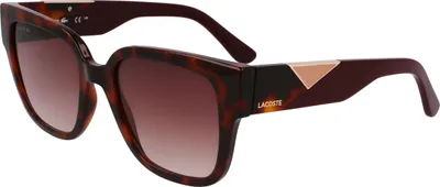 Productafbeelding van LACOSTE L6044S N 214 HAVANA 54/20/145 Zonnebrillen voor dames