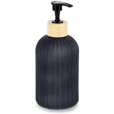 Obrázek produktu pro Dávkovač tekutého mýdla do koupelny, kuchyně nebo na mytí nádobí, černý