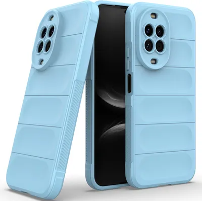 Produktbild von Handyhülle für Huawei Nova 14 Weich TPU Silikon Stossfest Anti-rutsch Hülle Blau