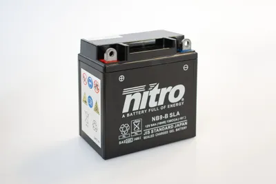 Image de NITRO NB9-B SLA (WC) Gel 12V/9Ah batteries [135x75x139] CCA=130A