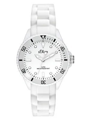 Produktbild von s.Oliver Damenuhr Mädchenuhr Armbanduhr Silikonband Analoguhr SO-2296-PQ