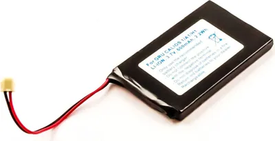 Produktbild von Akku für Grundig CP76 Li-Ion 3,7 Volt 600 mAh schwarz.