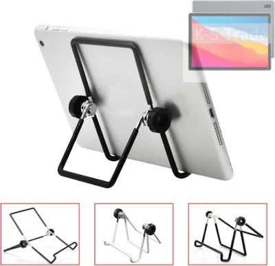 Produktbild von K-S-Trade Tablet-Ständer Tablet-Halterung Tablet-Aufsteller kompatibel mit Alldocube X Pad faltbarer Tischständer Tablet Halterung