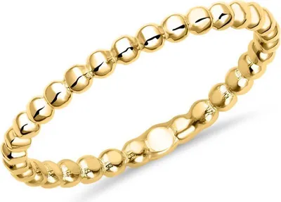 Produktbild von JEWLIX Damenring im Kugeldesign aus 14-karätigem Gold (Größe: 60mm)