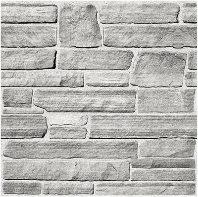 Produktbild von Grau PVC Wandpaneel 10 Stück 30x30 cm, Selbstklebend, Wasserfest, 3D Dekoration, Binnenwandverkleidung