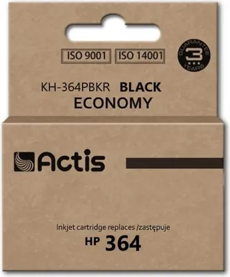 Actis, Tusz do HP KH-364PBKR (zamiennik 364XL CB322), black (czarny)