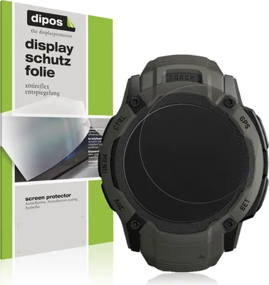 Produktbild von 4x Schutzfolie für Garmin Instinct 2x Solar matt Displayschutzfolie Folie Display Schutz dipos