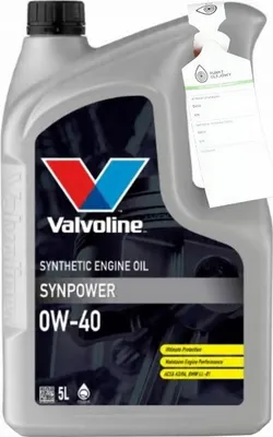 Produktbild von Valvoline SYNPOWER Motoröl 5 l 0W-40