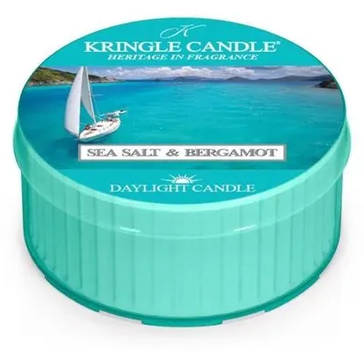 Productafbeelding van Kringle kaars, geur: Zeezout & Bergamot (42g)
