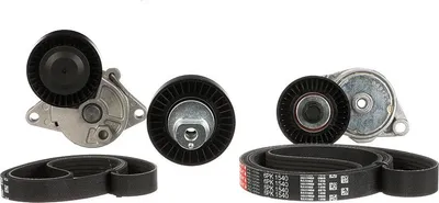 Produktbild von Gates K116PK1540 Keilrippenriemensatz für BMW 3 Limousine (E46) 5 Limousine (E39) 3 Touring (E46) 3 Coupe (E46) 5 Touring (E39)
