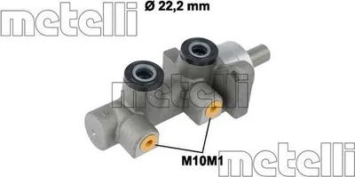 Produktbild von METELLI 05-0722 Bremszylinder Hauptbremszylinder für CHEVROLET NUBIRA Kombi für DAEWOO LACETTI Schrägheck (KLAN)