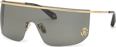 Productafbeelding van Roberto Cavalli SRC012M zonnebril, roze glazen / CAT3, voor heren, roze glazen / CAT3