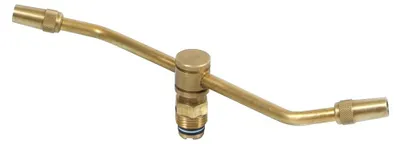Produktbild von M15x21 Messing-Rotationsregner – 27 cm Propeller mit verstellbarer Düse