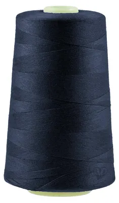 4572m Polyester Overlock stahlblau