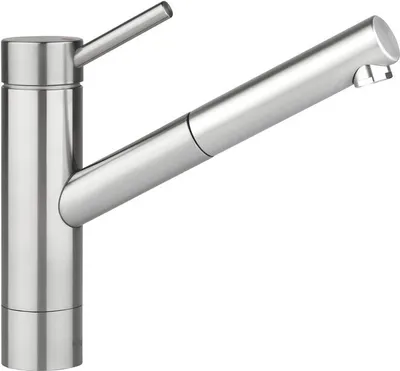 Produktbild von Naber KWC Küchenarmatur Inox 4 mit ausziehbarem Auslauf Edelstahl Hochdruck