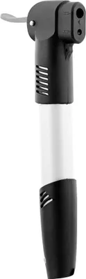 Image de T'nB UMPUMP Pompe à vélo Pompe à main pour vélos et scooters - noir/blanc