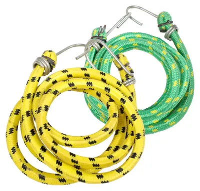 Produktbild von 2 Stück Verstellbare Bungee-Seile mit Haken