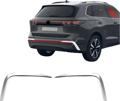 Produktbild von VW Tiguan Heckdiffusor-Abdeckung Chrom 2024+