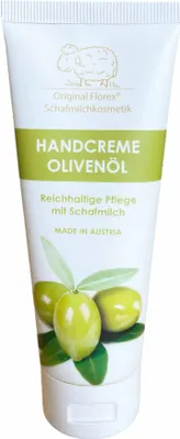 Produktbild von Florex Handcreme mit biologischer Schafmilch Olivenöl
