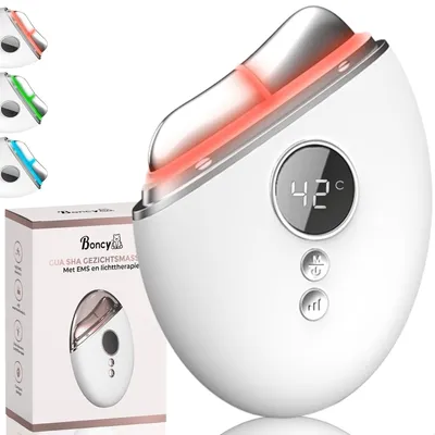 Productafbeelding van Huidverjongingsapparaat, infraroodtherapie en nekmassage, EMS, rood licht therapie, voor gezichtsverzorging