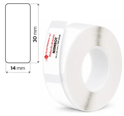 Zdjęcie produktu dla Etykiety samoprzylepne naklejki termiczne do drukarka Niimbot D11_H 14x30