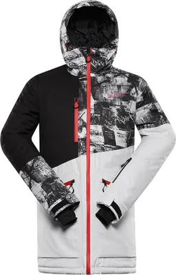Produktbild von Alpine Pro Omeq Jacke Weiß,Schwarz L Herren Weiß,Schwarz L
