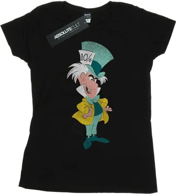 Produktbild von Disney - "Alice in Wonderland" T-Shirt für Damen BI8414 (XXL) (Schwarz)