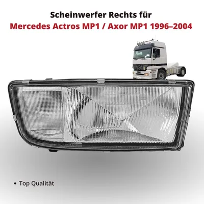 Immagine prodotto di Faro anteriore destro per Mercedes Actros MP1 / Axor MP1 1996–2004 | OEM 9418202661