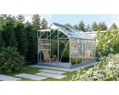 Obrázek produktu pro Skleník Vitavia Planet 6200 skleněný 3 mm 195 x 321 cm hliník