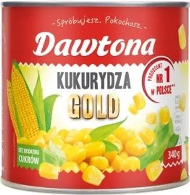 Zdjęcie produktu dla Dawtona Kukurydza Złocista 340 g
