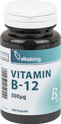 Obrázok produktu pre Vitaking Vitamín B12 500 µg, kapsuly, 100 ks