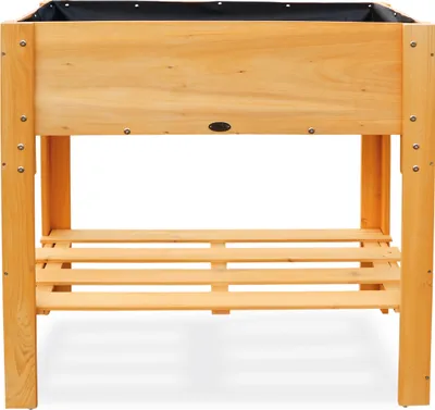 Produktbild von HABAU Hochbeet "Hanna", mit Folie und Ablagefläche, 80 x 40 x 79 cm