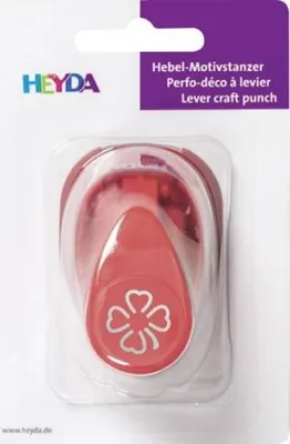 Obrázok produktu pre Heyda 203687457 Motif punch small "Pop up cloverleaf"