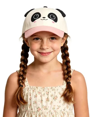 Obrázek produktu pro Dětská čepice, uni, motiv panda, módní, baseballová čepice, klobouk, nastavitelná, pro chlapce