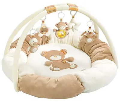 Imagen del producto de Arco de juegos suave para bebés, diseño arcoíris