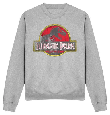Produktbild von Jurassic Park - Sweatshirt für Herren/Damen Uni TV35309 (XL) (Sportliches Heather)