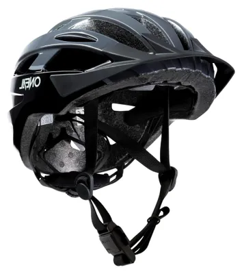 Produktbild von Mountainbike-Helm | Urban Trail Riding | Leichtgewicht: nur 310g, große Belüftungsöffnungen, robustes ABS | Erwachsene | Schwarz Grau | L/XL