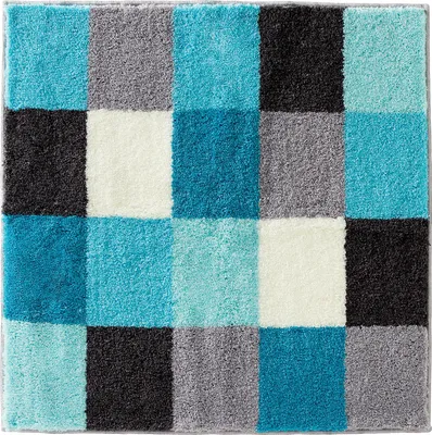 Produktbild von Erwin Müller Badematte Kreta" türkis 90x90 cm"