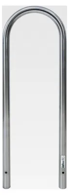 Produktbild von Fahrradanlehnbügel 115x41 cm aus Edelstahl zum Einbetonieren