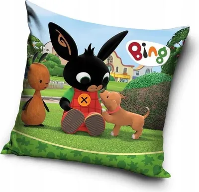 Obrázek produktu pro Povlak na Polštář Králíček Bing 40x40 cm.