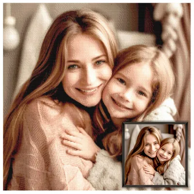 Produktbild von ARTULIO Diamond Painting Eigenes Foto - 30x40 cm – Diamond Painting Personalisiert Bilder