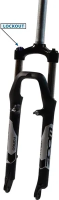 Produktbild von Zoom 565 AMS 29 Zoll Fahrrad Federgabel Lockout 1 1/8" Schaft Schwarz