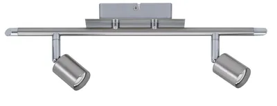 Produktbild von Paulmann Spotlight Georgia max 2x10W GU10 Nickel gebürstet 230V Metall