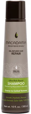 Image de Macadamia Ultra Rich Shampooing pour cheveux abîmés et épais 300ml