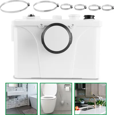 Produktbild von SWANEW Hebeanlage Fäkalienpumpe 700W Zerkleinerer Kleinhebeanlage pumpe PRO Toilette