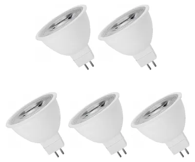 Produktbild von Spectrum GU5.3 LED Spot Lampe 6W 450lm 3000K Warmweiß 12V 5 Stück